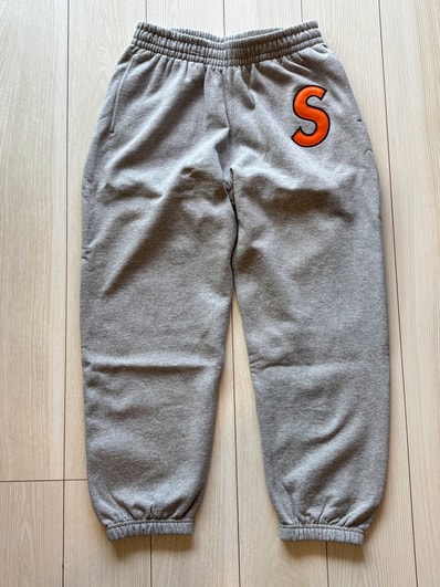 Supreme S Logo Sweatpant "Heather Grey"