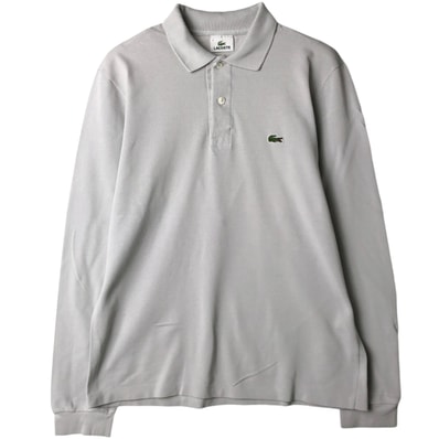 古着 ラコステ LACOSTE 長袖 ポロシャツ 4 メンズM相当/eaa648972