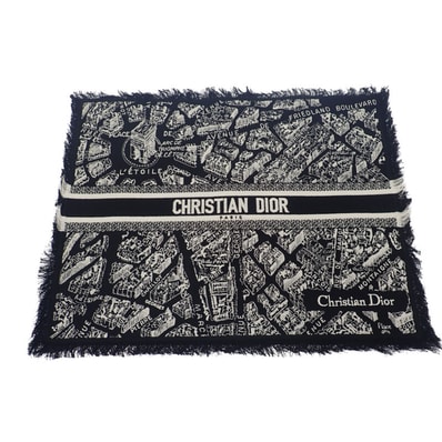 ディオール Dior プレースマット HYO04SPP0U_C900 その他小物 コットン ブラック レディース【中古】【Aランク】