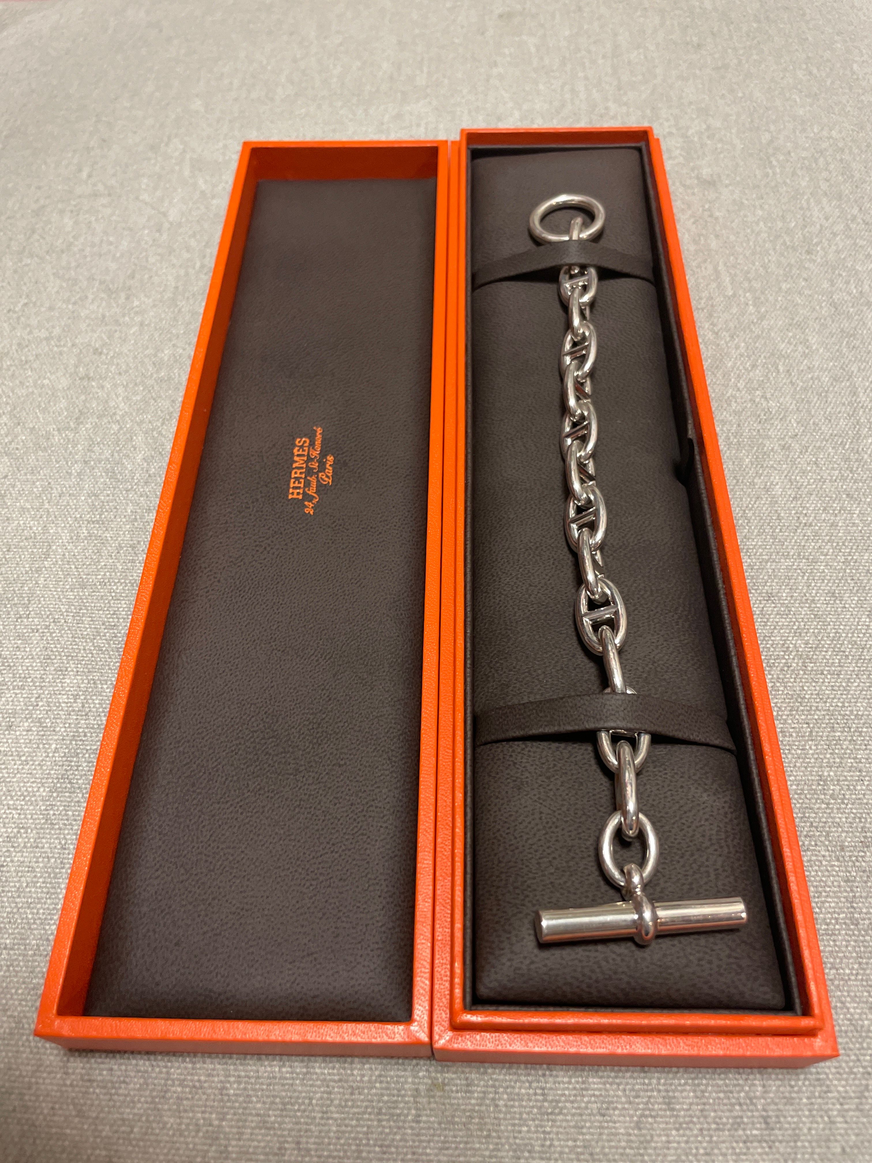 Hermes Chaine D'ancre GM Bracelet "Silver"