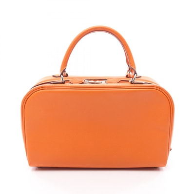 エルメス HERMES サックアンヴィ26 オレンジ ハンドバッグ バッグ レザー ヴォーエプソン オレンジ □K刻印(2007年製造) レディース オレンジ系 【中古】