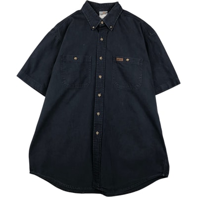 古着 カーハート Carhartt ボタンダウン 半袖 ワークシャツ メンズXL相当/eaa637830