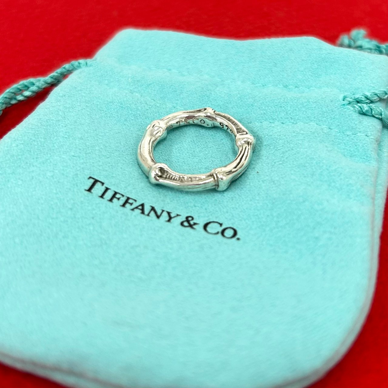 B (目立った傷や汚れなし)】TIFFANY&Co. ティファニー バンブー リング