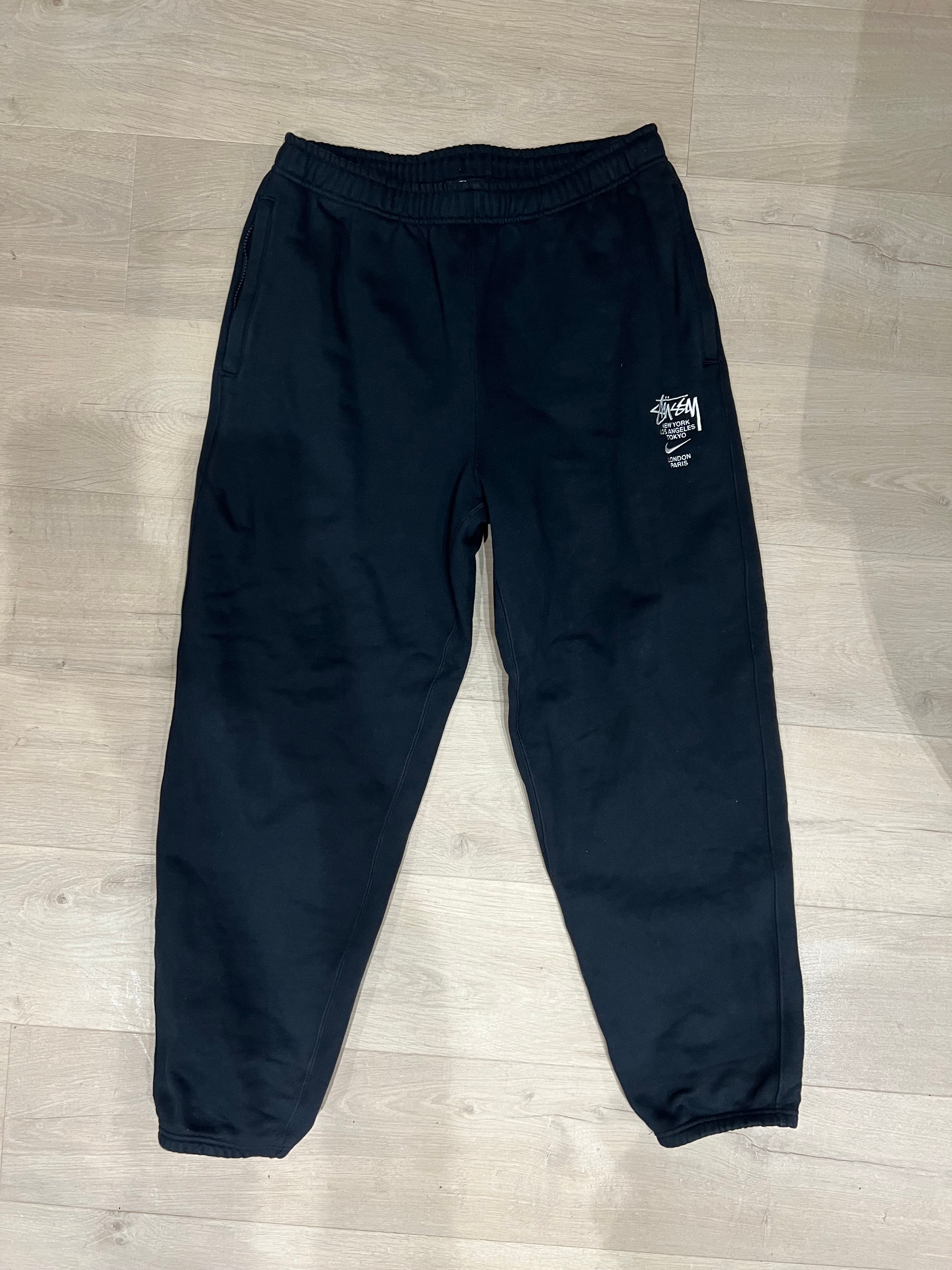 Nike x Stussy International Sweatpants (US Size) "Black" DC4227-010