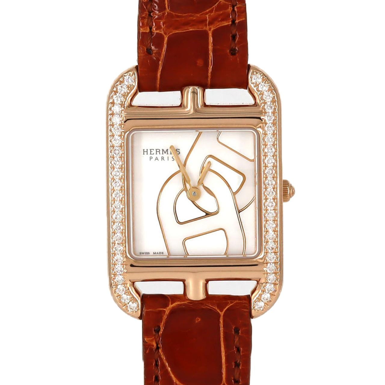 エルメス ケープコッド・シェーヌダンクルジョワイエ PG/D CC1.371 PG・RG クォーツ