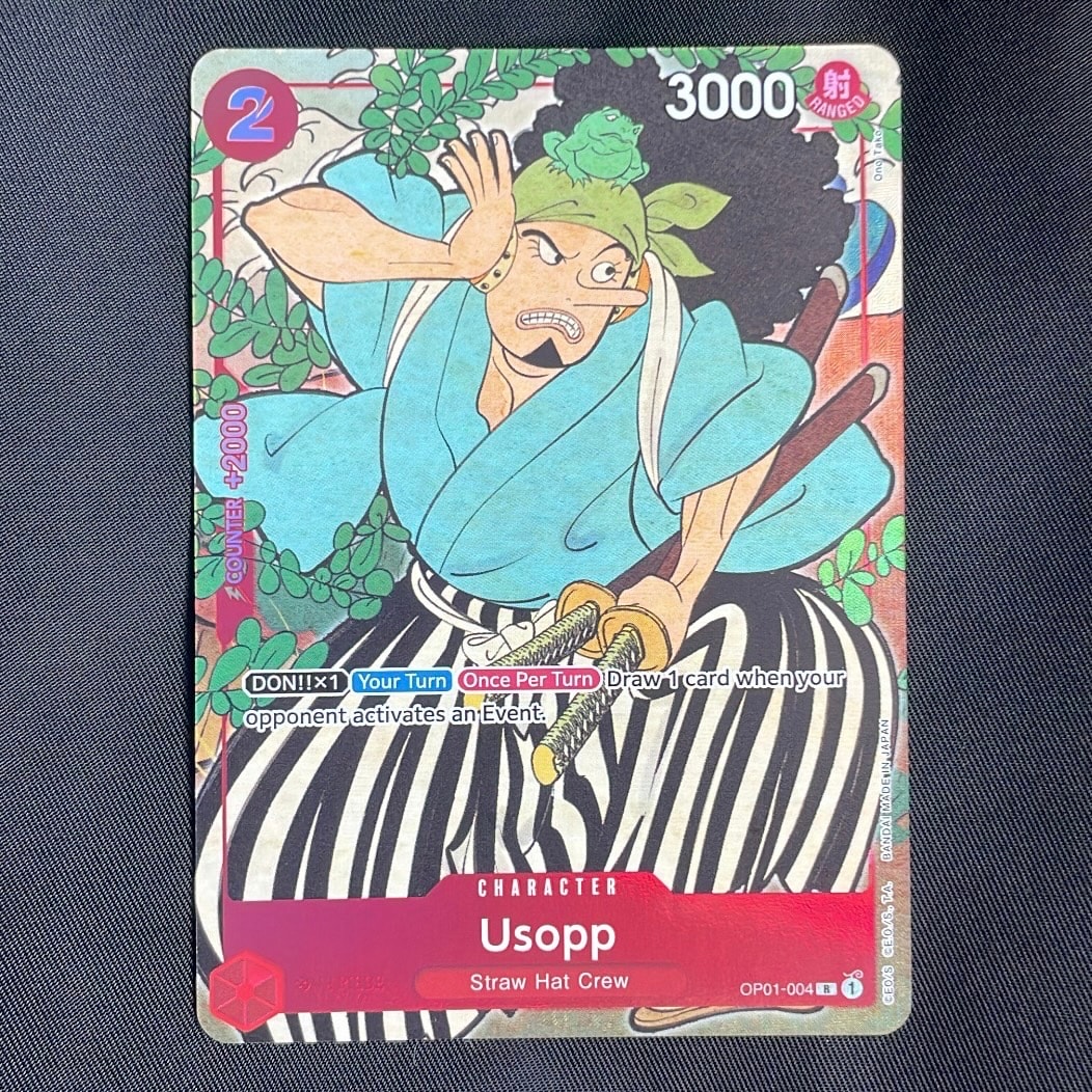 PSA10】ウソップ R-P [OP01-004] (チャンピオンシップ ベスト32) 1枚の