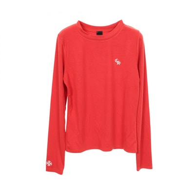 Chrome Hearts Y Not Slim Fit CH Logo Embroidery Thermal L/S T-Shirt "Red"