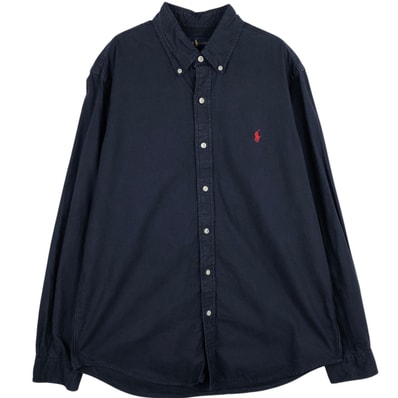古着 ラルフローレン Ralph Lauren CLASSIC FIT 長袖 ボタンダウンシャツ メンズL相当/eaa634428
