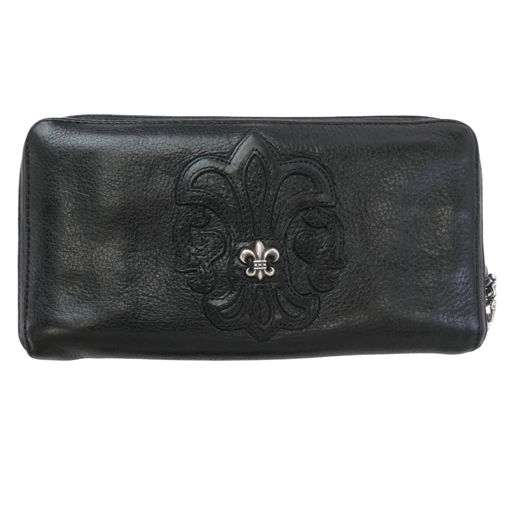 Chrome Hearts REC F Zip Wallet # 2 BS Flare "Black"