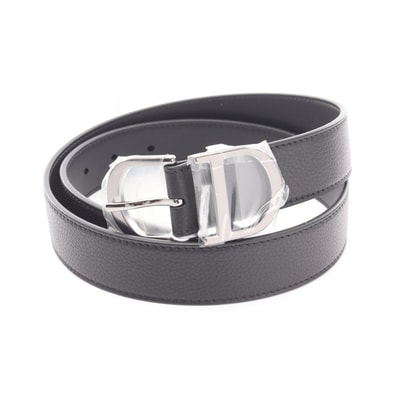 ディオール Dior CDロゴ ベルト 衣料品 レザー メンズ ブラック系 4568RUYRTH00N85 【新品】