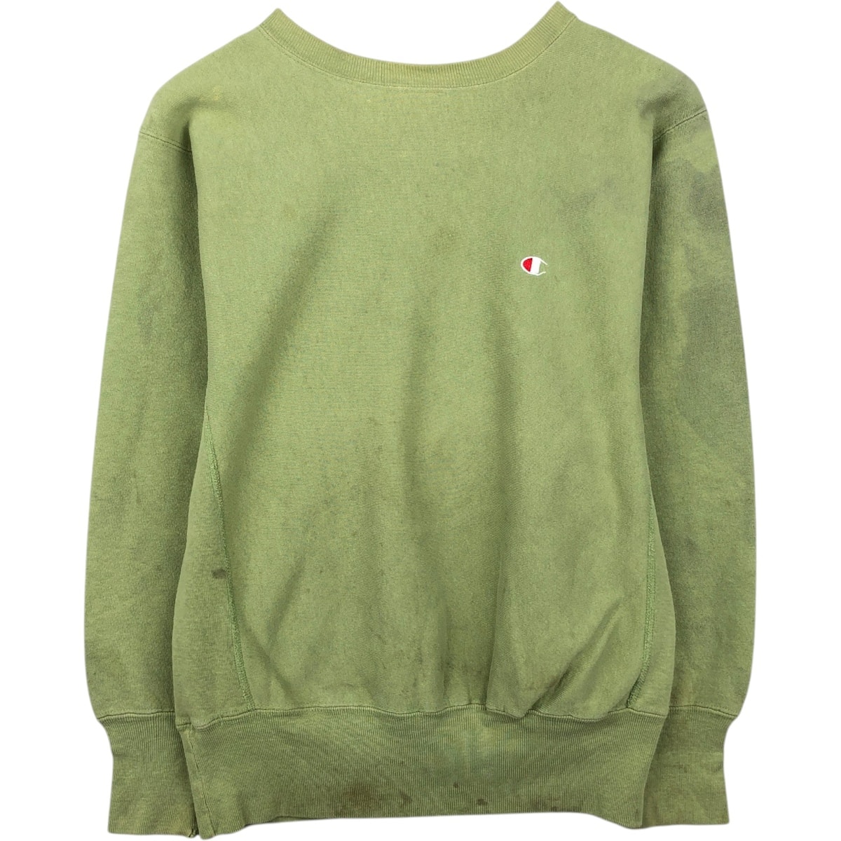 古着 90年代 チャンピオン Champion REVERSE WEAVE リバースウィーブ 刺繍タグ ワンポイントロゴスウェットシャツ トレーナー USA製 メンズM相当 ヴィンテージ/eaa643285