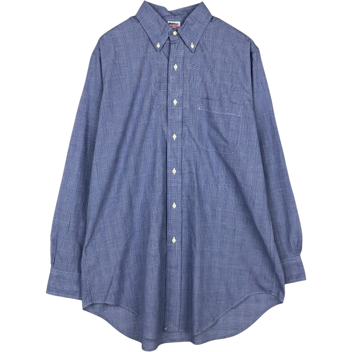 古着 ブルックスブラザーズ Brooks Brothers Est.1818 グレンチェック 長袖 ボタンダウンチェックシャツ 15 1/2-3 メンズL相当/eaa676475