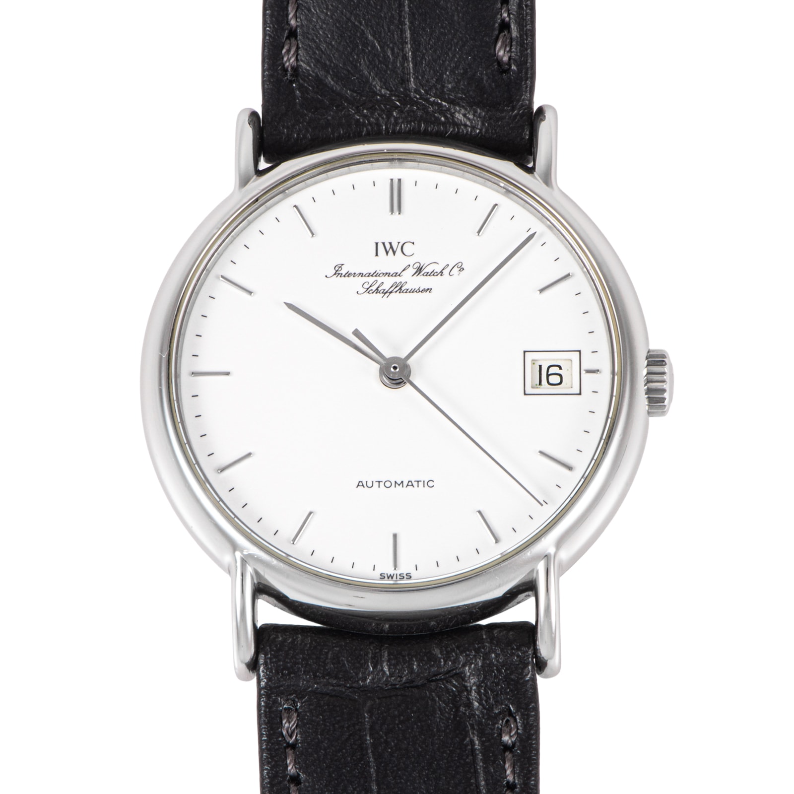 IWC ポートフィノ IW3513 筆記体ロゴ Cal.2892-2 1990年代 ステンレススチール【中古】