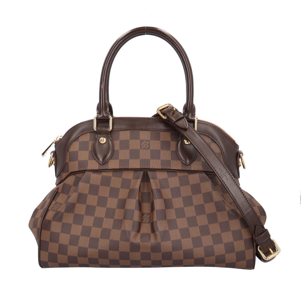 ルイヴィトン トレヴィPM ダミエ ショルダーバッグ ダミエキャンバス N51997 ブラウン レディース LOUIS VUITTON  中古
