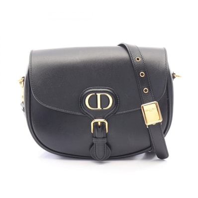 ディオール Dior DIOR BOBBY バッグ ミディアム ショルダーバッグ バッグ レザー レディース ブラック系 M9319UMOL 【中古】