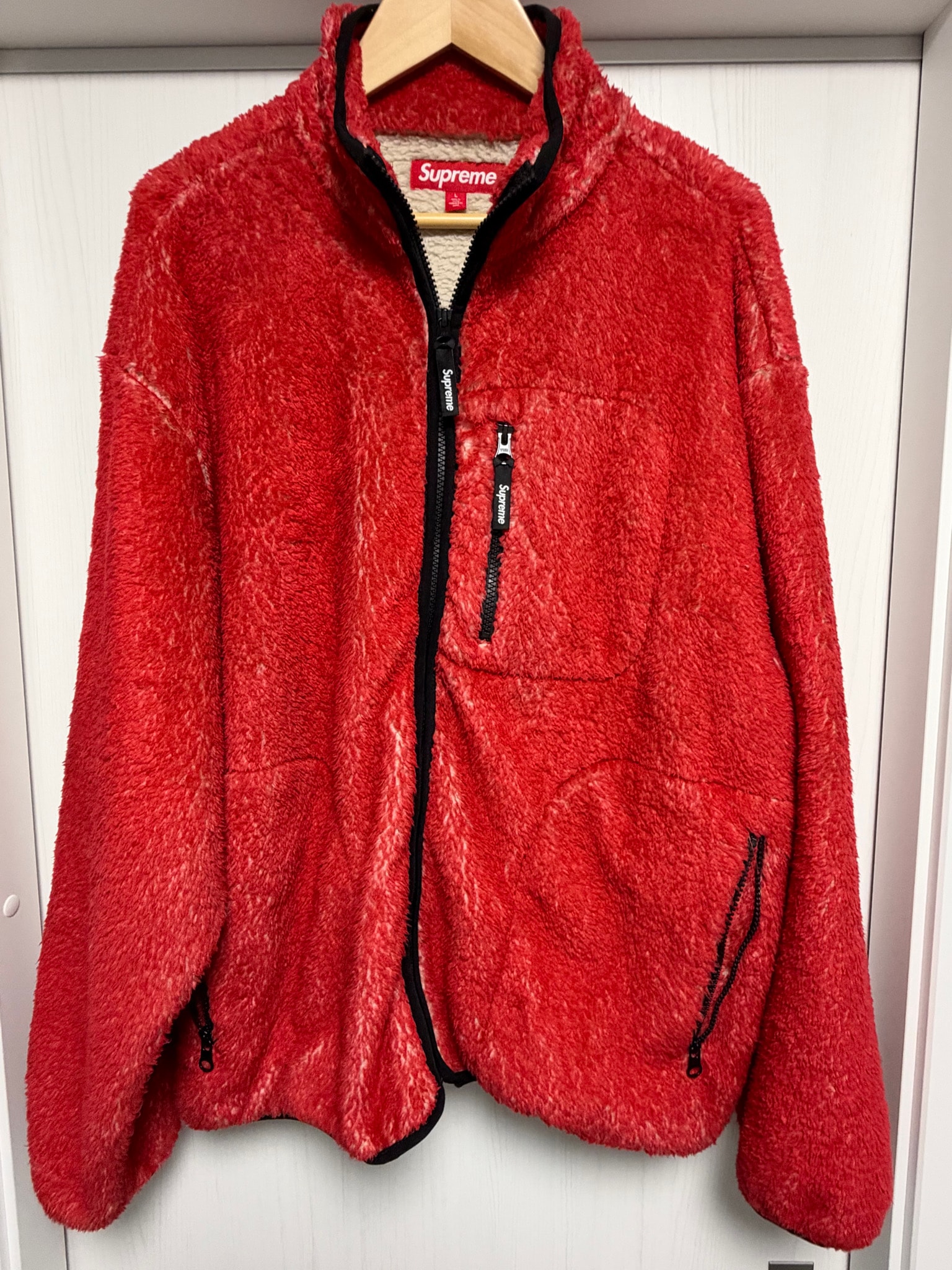 Supreme Kate Moss Fleece Jacket "Red"
