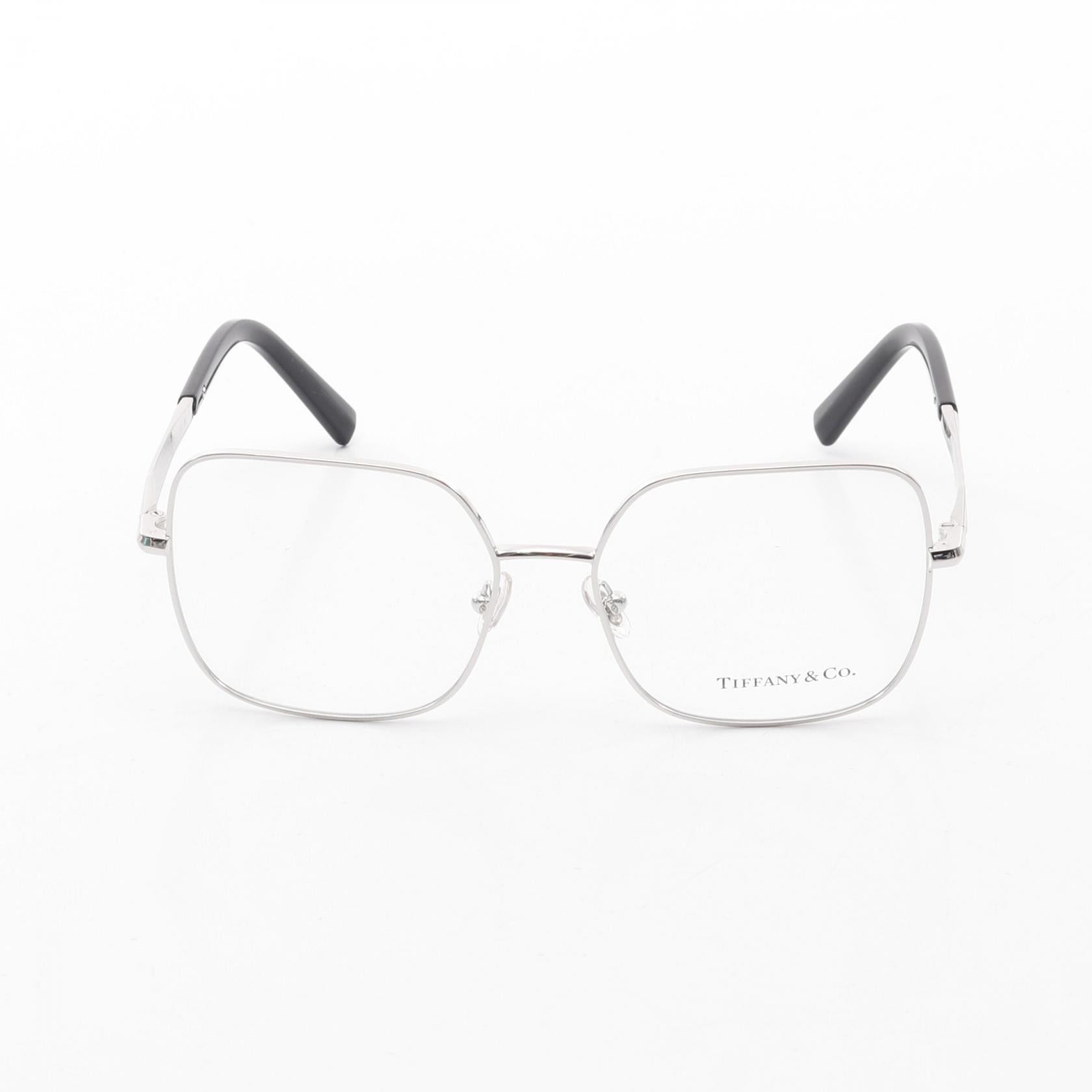 ティファニー TIFFANY＆CO 伊達 メガネ 衣料品 メタル / プラスチック レディース シルバー系 / クリア系 / ブラック系 【中古】