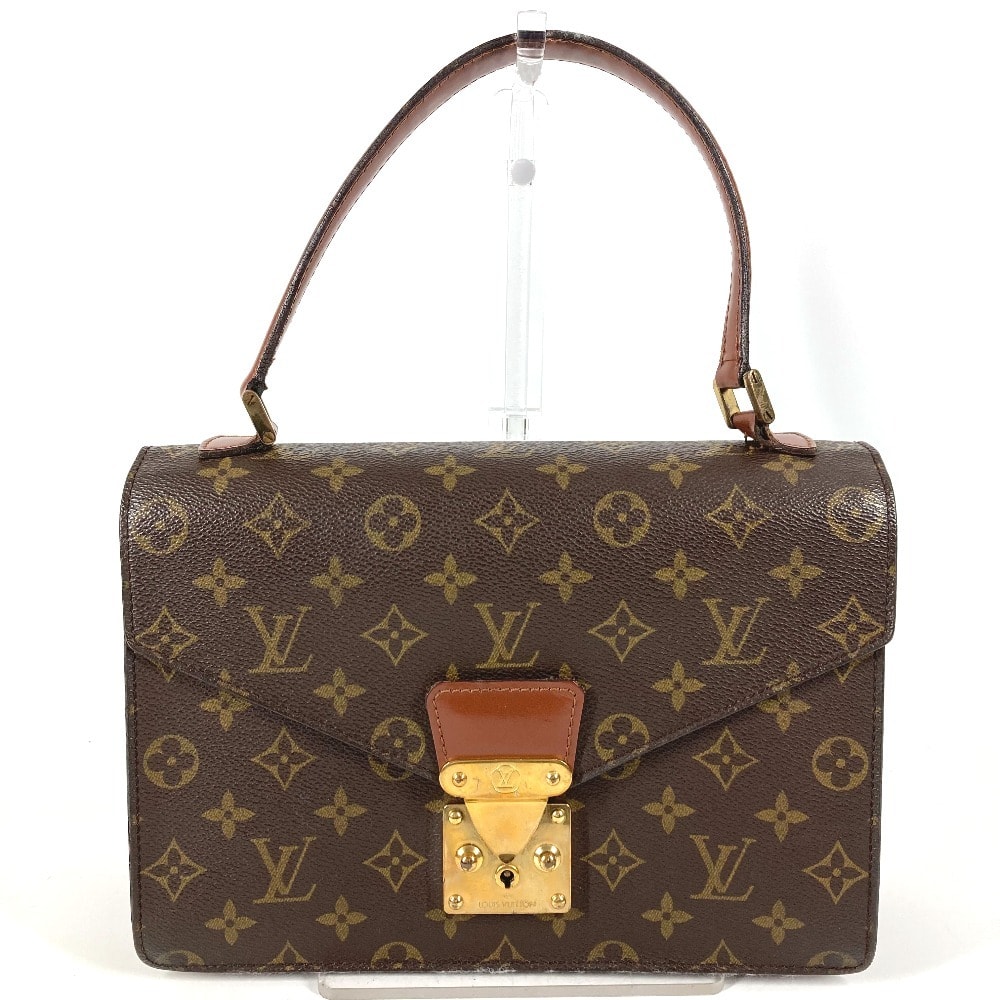 ルイヴィトン LOUIS VUITTON モンソー26 モンソー 26  M51187 モノグラム カバン フラップ 書類バッグ ビジネスバッグ ハンドバッグ モノグラムキャンバス ブラウン