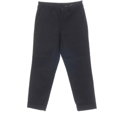 【中古】コムデギャルソン オムドゥ COMME des GARCONS HOMME DEUX 2016年秋冬 コットン チノパンツ ブラック【サイズS】【メンズ】