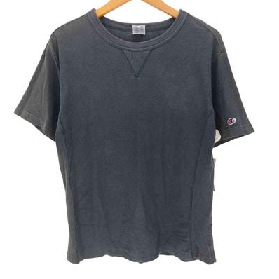 90s REVERSE WEAVE 前Vガゼット 半袖 Tシャツ【1143257857290】