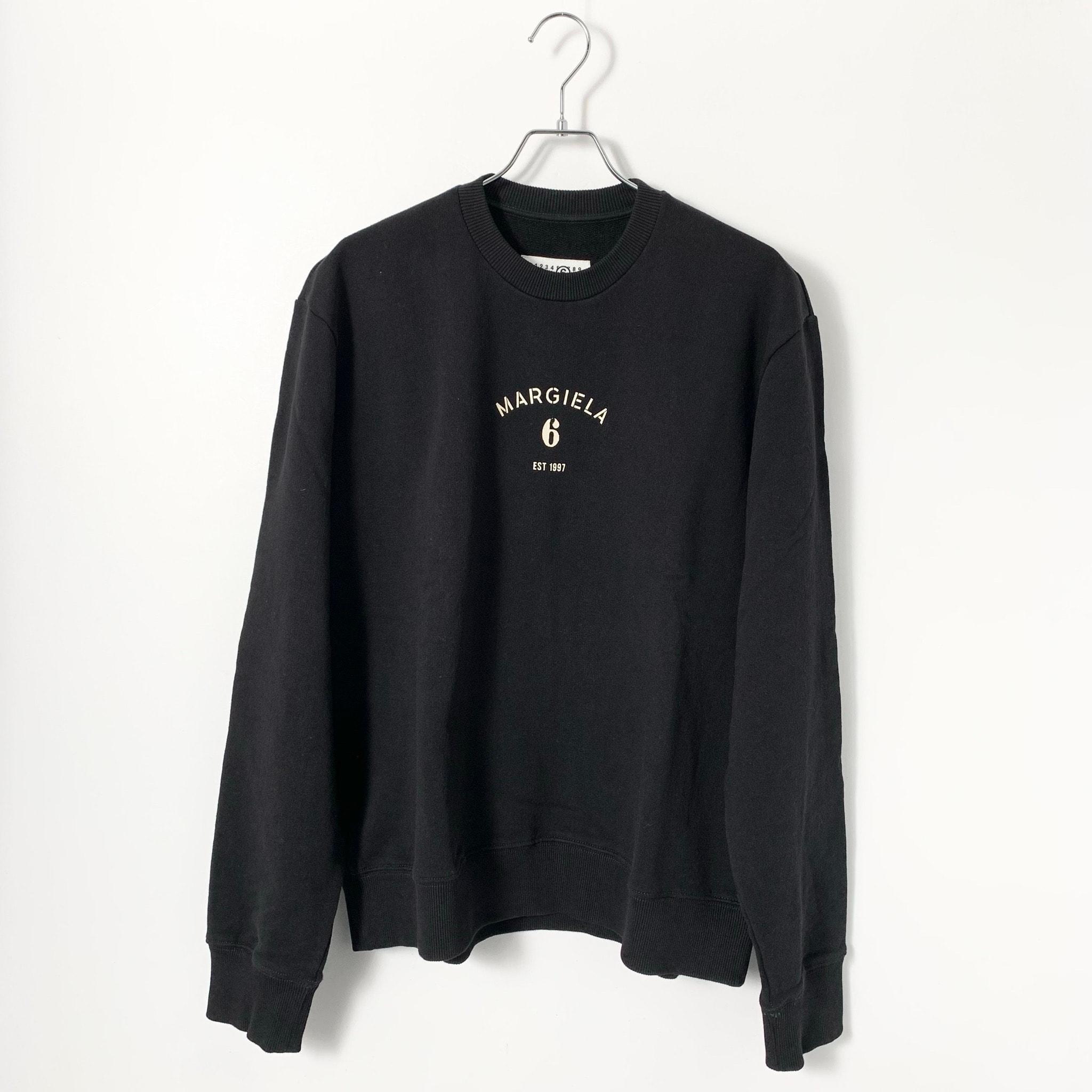 MM6 Maison Margiela Women's Print Sweatshirt "Black"