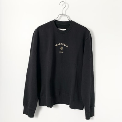 MM6 Maison Margiela Women's Print Sweatshirt "Black"