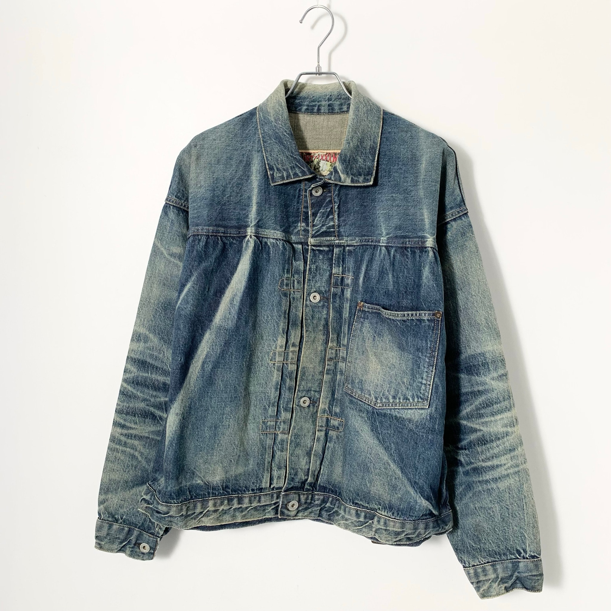 SAINT Mxxxxxx x BerBerJin Denim Jacket/Damage "Blue"
