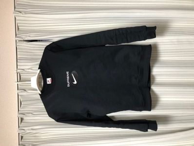 Supreme / Nike Jewel Crewneck "Black"