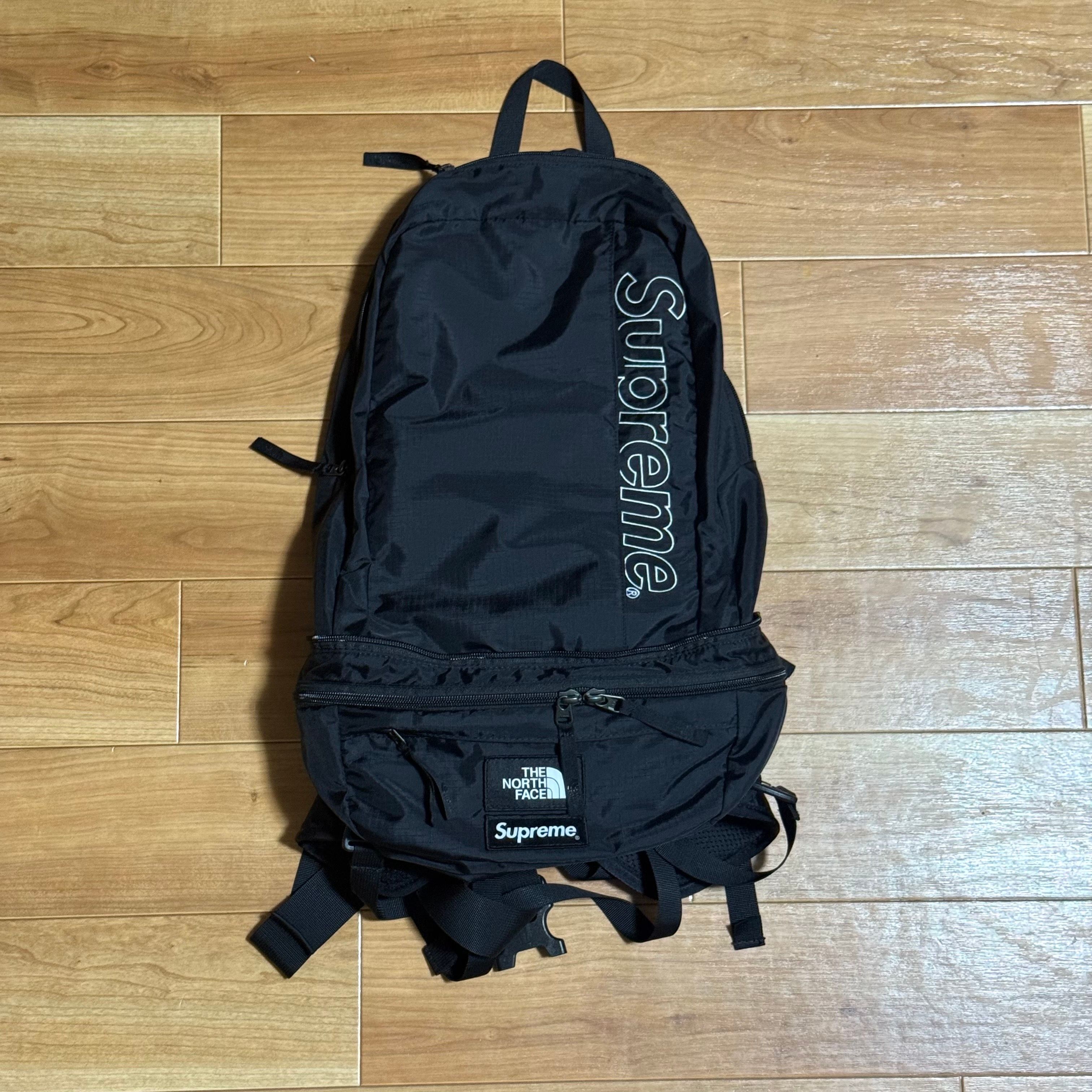 Supreme x The North Face Trekking Convertible Backpack + Waist Bag "Black"