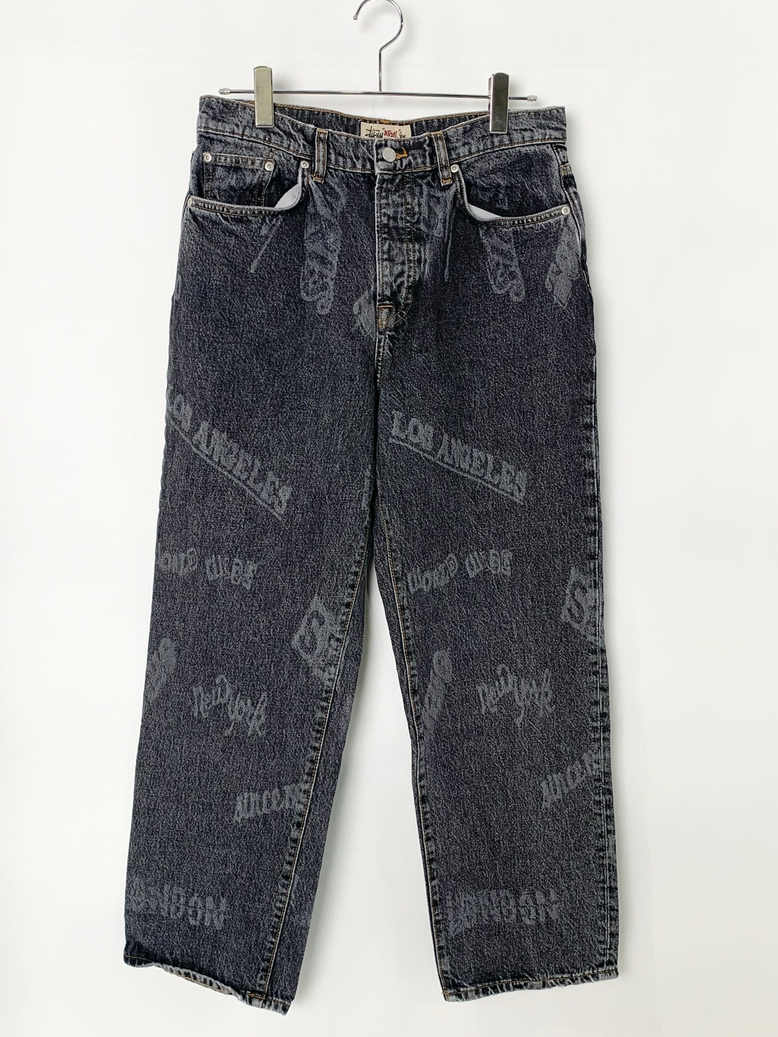 Stussy Worldwide Big Ol' Jeans "Black"