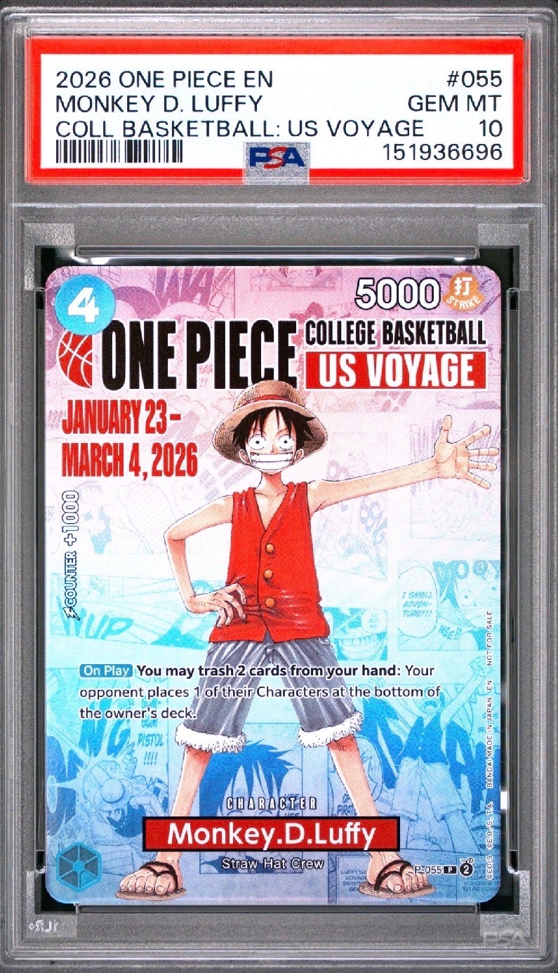 PSA10】モンキー・D・ルフィ：手配書 SR-SPC [ST01-012](ブースター