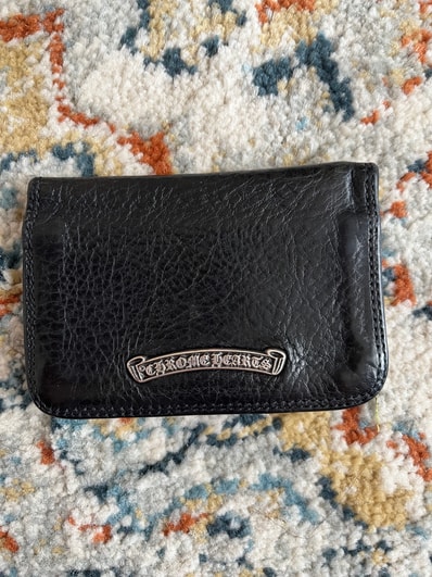 Chrome Hearts Card Case Grommet "Black"