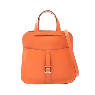 エルメス HERMES アルザン ミニ 2WAY ハンドバッグ バッグ ヴォースイフト ヴォースイフト オレンジ A刻印(2017年製造) レディース オレンジ系 【中古】