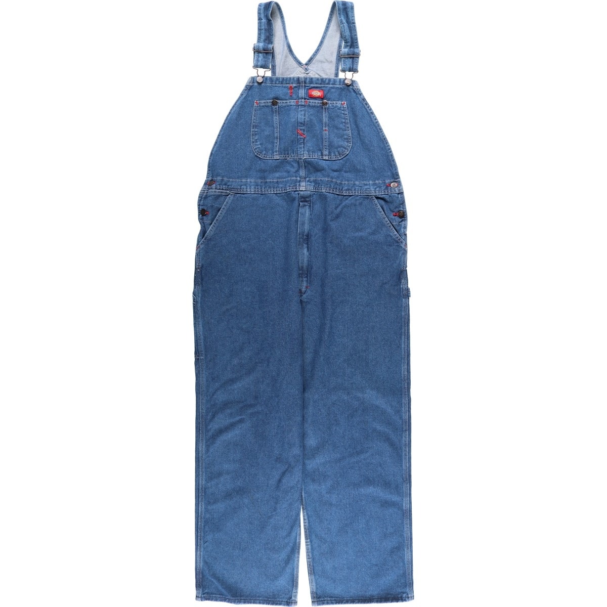 古着 ディッキーズ Dickies デニムオーバーオール メンズw39相当/eaa617081