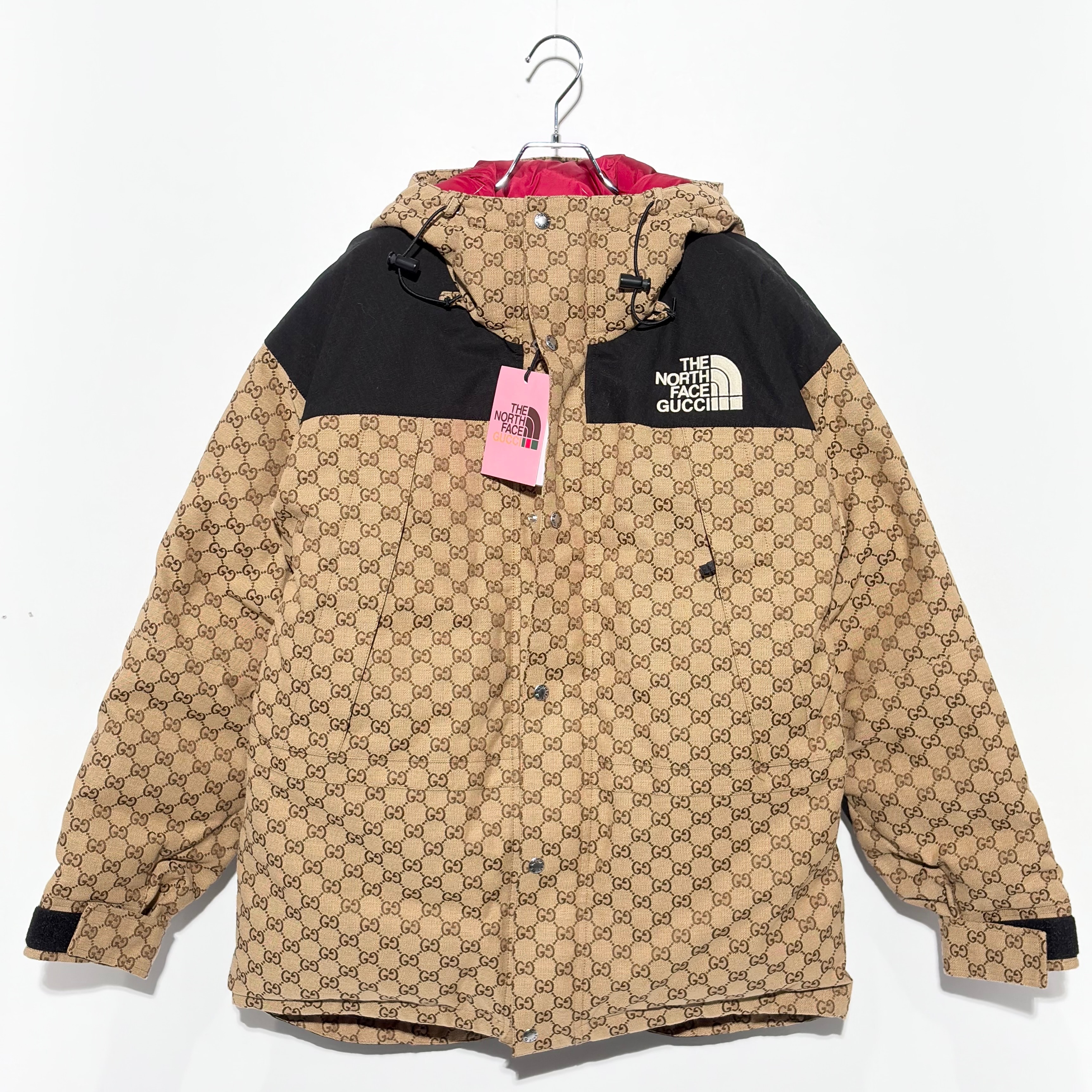 GUCCI × The North Face Down Jacket "Beige Ebony"