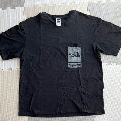 Supreme x The North Face Printed Pocket Tee "Black"