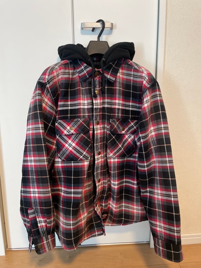 Supreme x Dickies Lined Zip Up Hooded Flannel Shirt "Black"