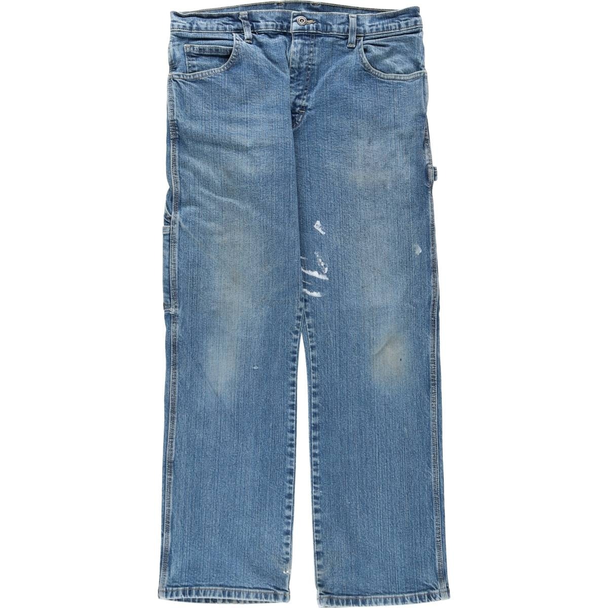 古着 ディッキーズ Dickies デニムペインターパンツ メンズw33相当/eaa631184