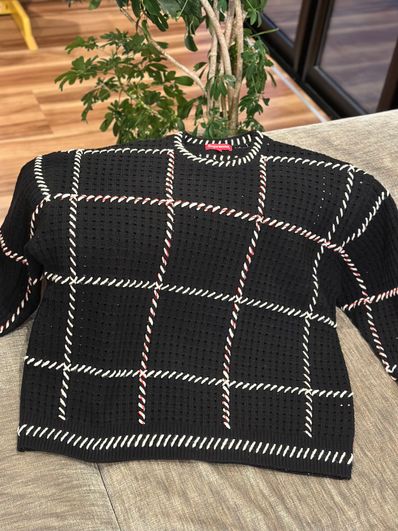 Supreme Quilt Stitch Sweater Supreme Quilt Stitch Sweater