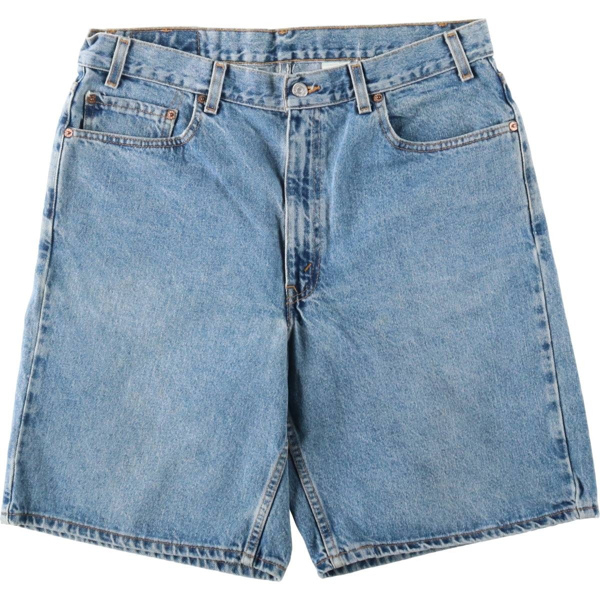 古着 90年代 リーバイス Levi's 550 RELAXED FIT デニムショーツ ショートパンツ メンズw36相当 ヴィンテージ/eaa661870
