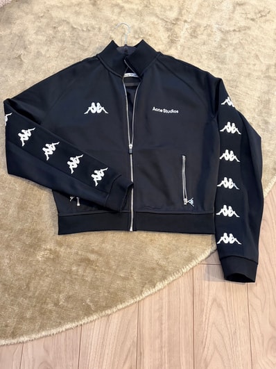 Acne Studios x Kappa Zipper Sweat "Black"