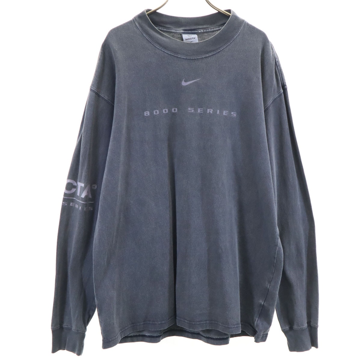 NIKE ナイキ 長袖 Tシャツ M チャコールグレー NOTCA ロンT