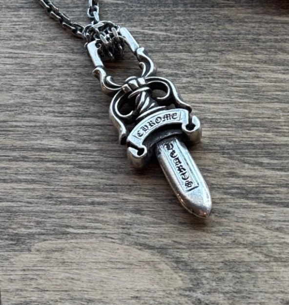 Chrome Hearts #10 Dagger "Silver"