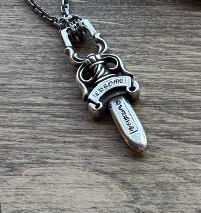 Chrome Hearts #10 Dagger "Silver"