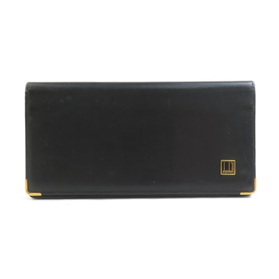 ダンヒル Dunhill 札入れ レザー ブラック メンズ【中古】 56212a