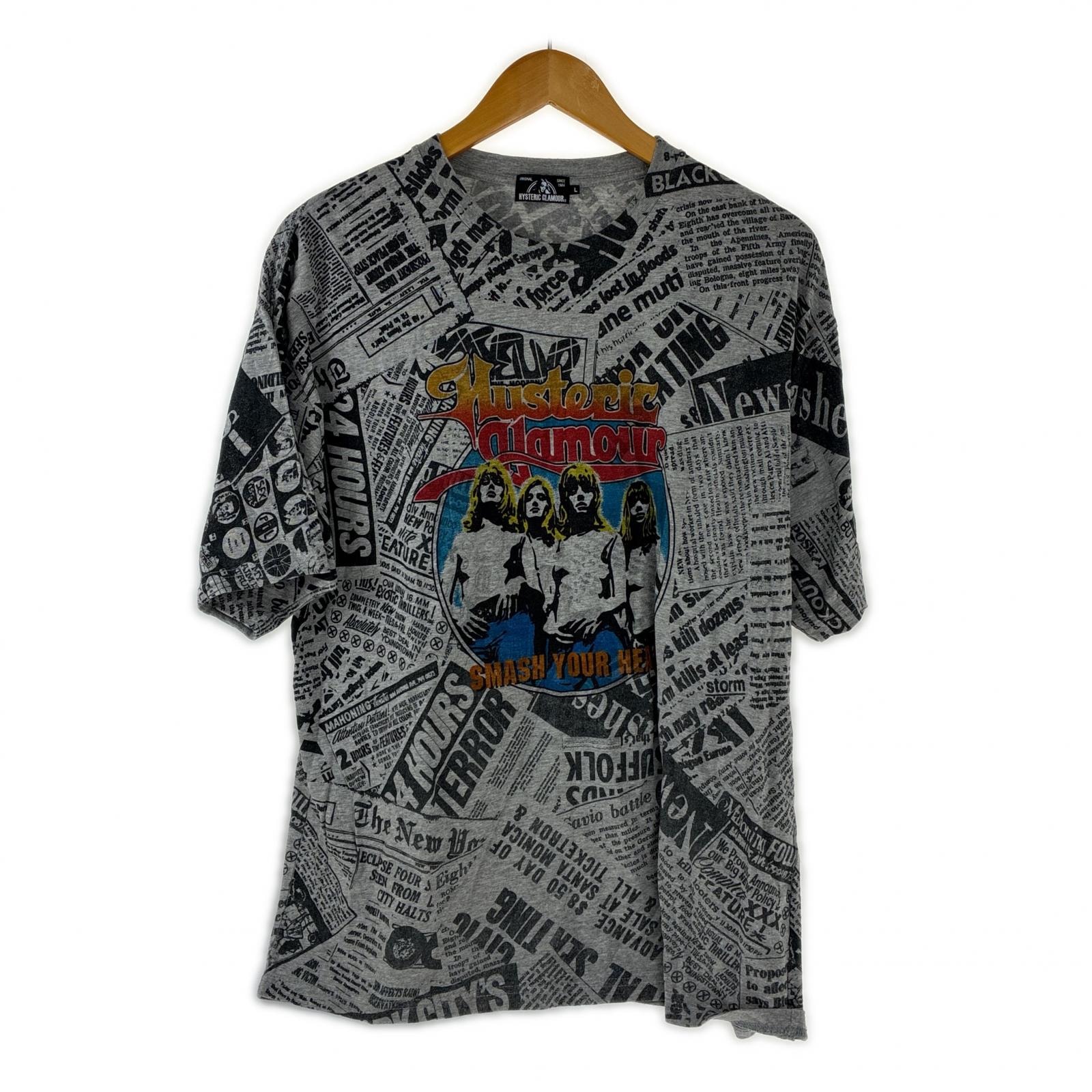ヒステリックグラマーのTシャツ D (傷や汚れあり)】Hysteric Glamour ヒステリックグラマー Tシャツ
