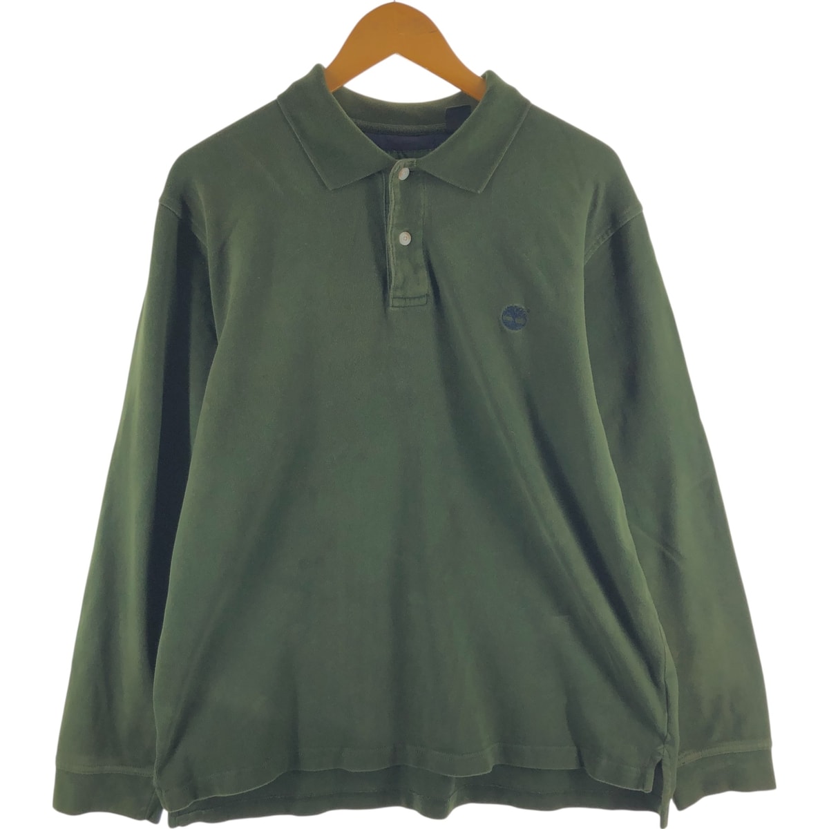 古着 90~00年代 ティンバーランド Timberland 長袖 ポロシャツ メンズL相当 ヴィンテージ/eaa526754