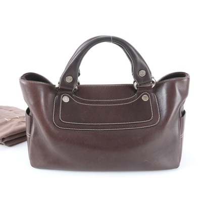 ■極美品 セリーヌ ブギーバッグハンドバッグ レザー