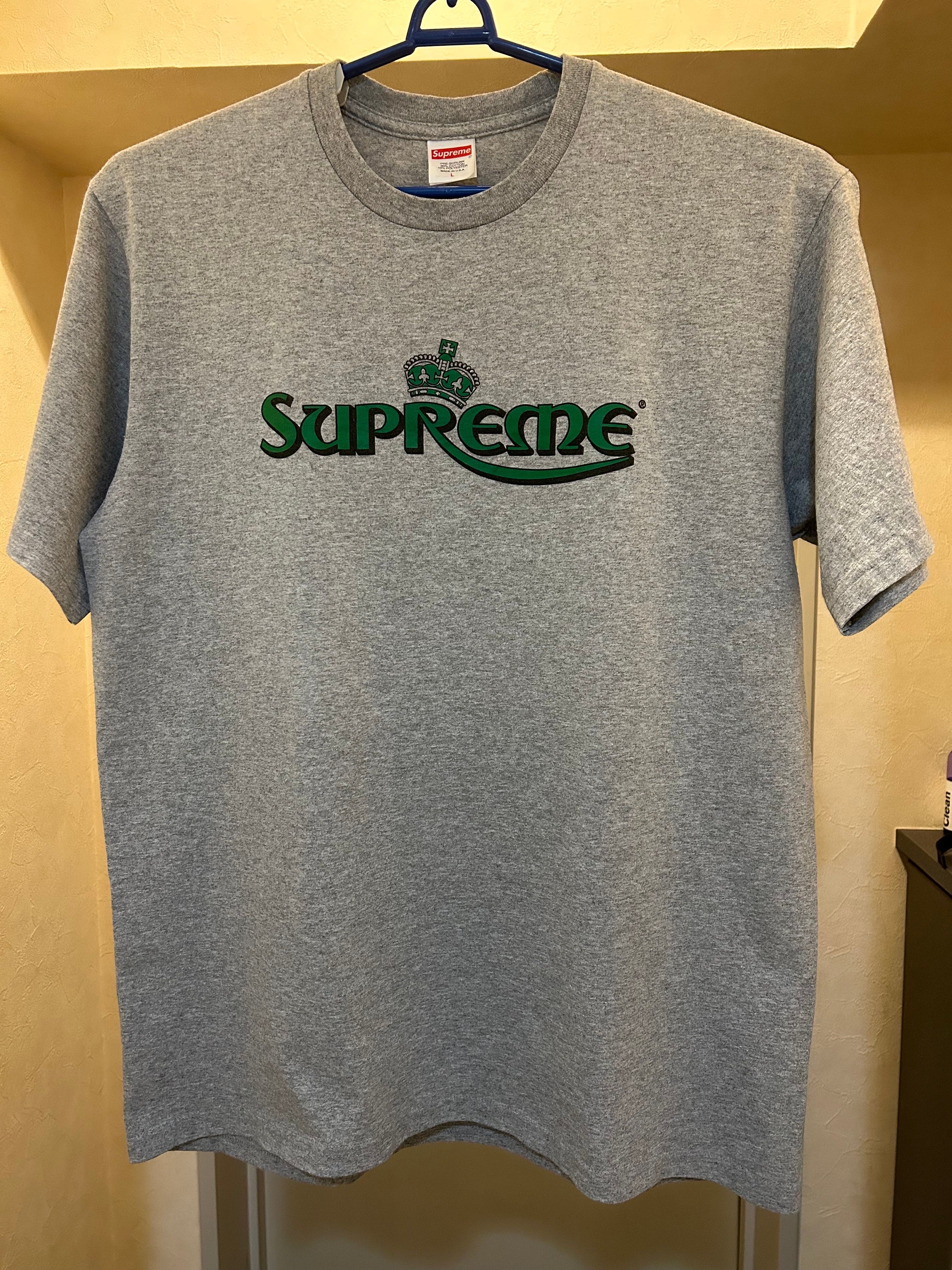 Supreme Crown Tee "Heather Grey"