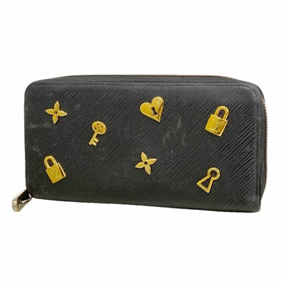 ★SALE【6gd4671】ルイヴィトン 長財布 エピ ジッピーウォレットラブロック M3991 ノワール【中古】レディース